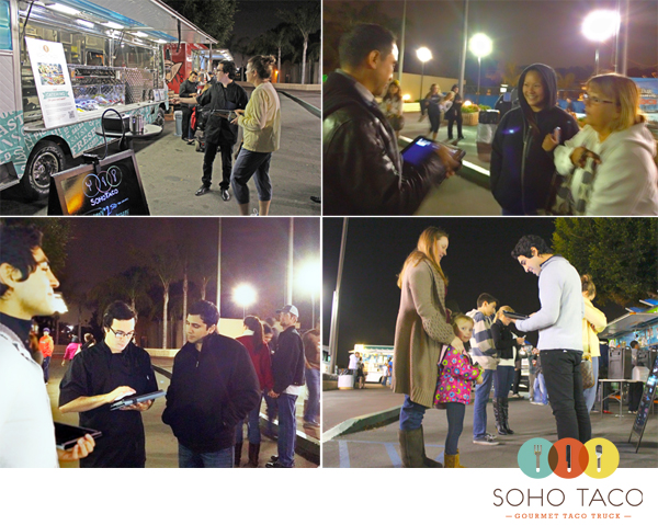 Soho Taco Gourmet Taco Truck - POS Lavu - Serving Customers - Tall - Short - Disabilities