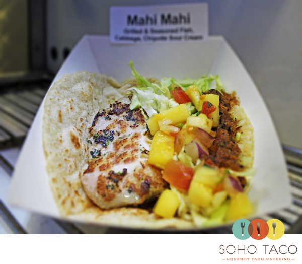 SoHo Taco Gourmet Taco Catering & Food Truck - Orange County - Los Angeles - Mahi Mahi Taco