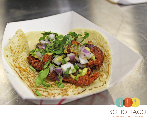 SoHo Taco Gourmet Taco Catering & Food Truck - Orange County - Chorizo Taco