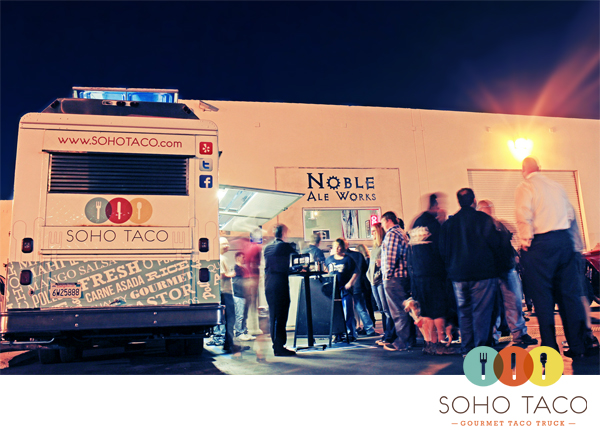 SoHo Taco Gourmet Taco Truck - Noble Ale Works - Anaheim - Orange County CA - Logo