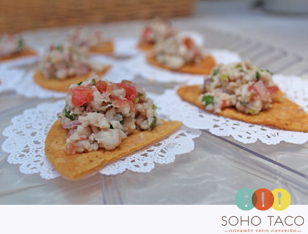 Soho Taco Gourmet Taco Catering - Sunset Beach - Orange County - CA - Ceviche Appetizers