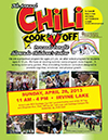 SoHo Taco Gourmet Taco Truck - Santiago Canyon Chili Cook Off - Irvine Lake - Orange County CA - Official Flyer