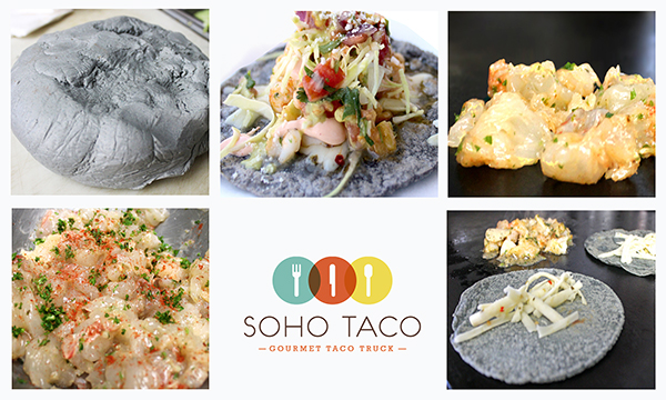 SoHo Taco Gourmet Taco Truck - Lobster Taco & Blue Corn Tortilla - Orange County CA