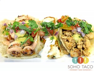 SoHo Taco Gourmet Taco Catering & Food Truck - Camarones - Calamari - Pollo - Tacos - Orange County - Los Angeles - Tacolandia