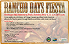 SOHO TACO Gourmet Taco Truck - Rancho Days Fiesta - Heritage Hill Park - Lake Forest CA - flyer