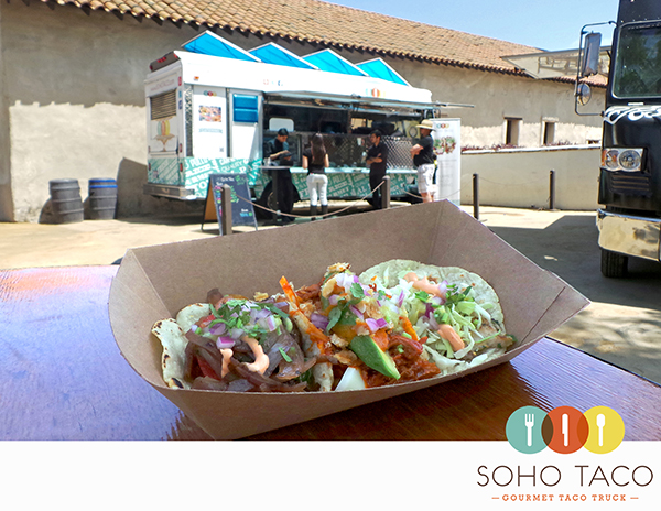 SOHO TACO Gourmet Taco Truck - Catering Truck - Mission San Juan Capistrano - Orange County - OC