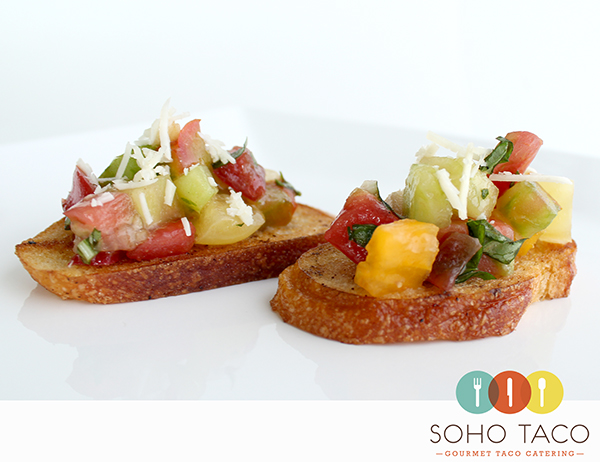SOHO TACO Gourmet Taco Catering - Appetizers - Rebanadas de Tomates Heirloom