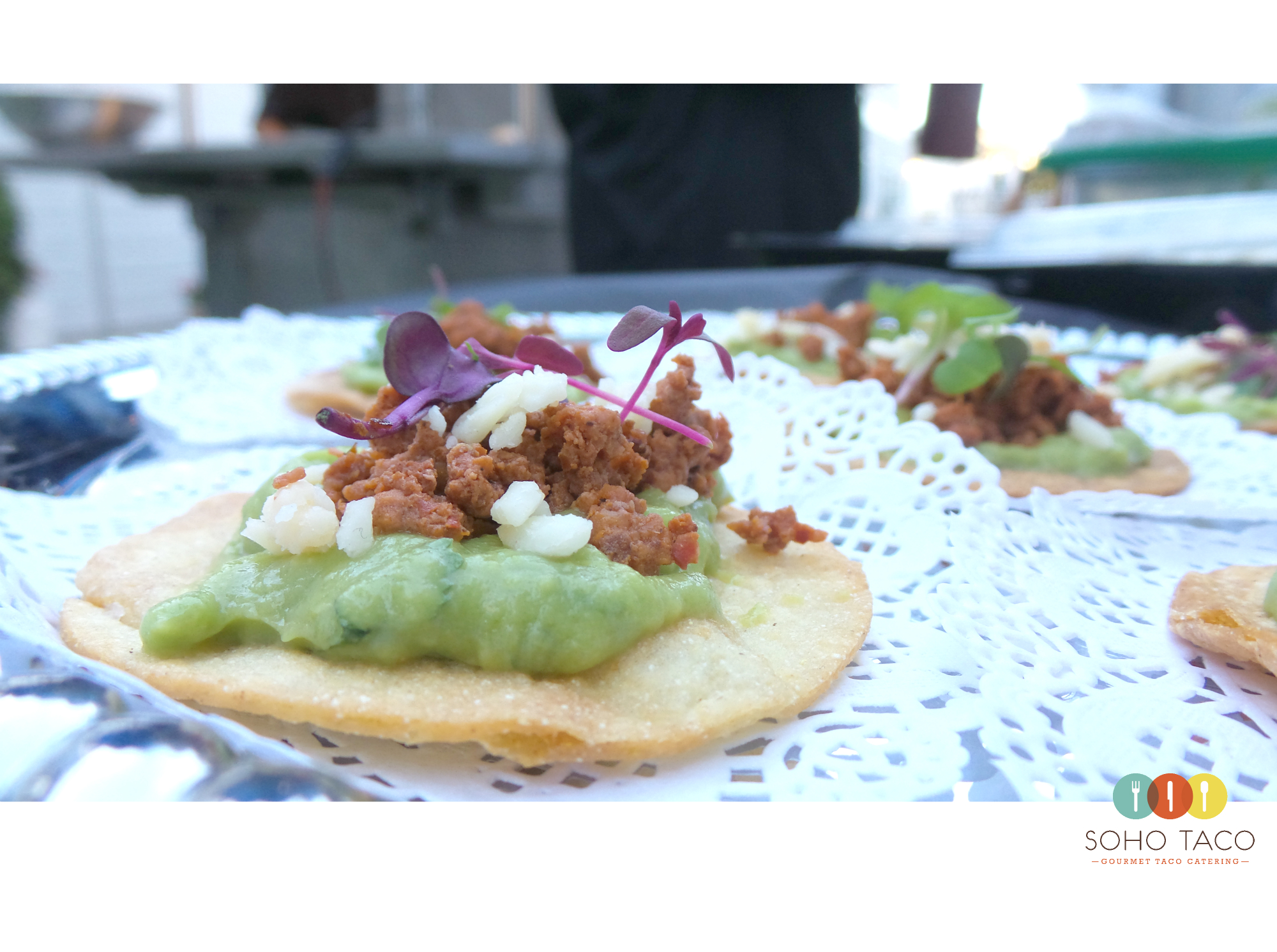 SOHO TACO Gourmet Taco Catering - Redondo Beach - Tosadita De Chorizo