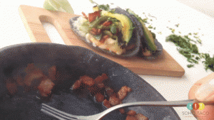 SOHO TACO Gourmet Taco Catering - El Emperador - Sizzling Bacon