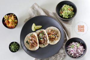 SOHO TACO Gourmet Taco Catering - Top 10 Toppings - Orange County
