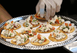SOHO TACO Gourmet Taco Catering - Valentine DTLA - Los Angeles CA - Wedding Reception - Ceviche