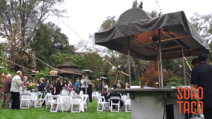 SOHO TACO - San Diego Botanical Garden - Wedding Reception Catering - Preparing the Cart